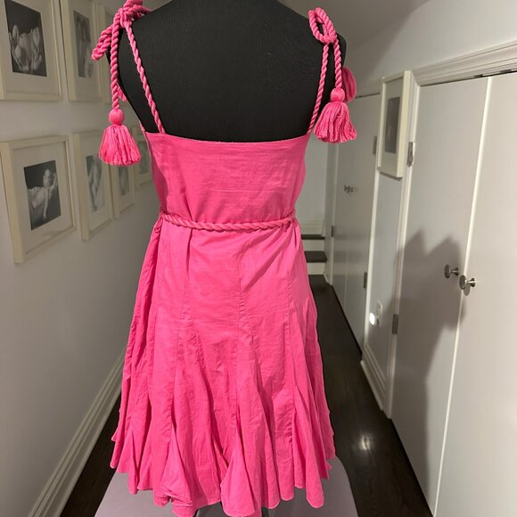 Rhode Hot Pink Casey Mini Dress Size XS- worn once - Picture 3 of 8